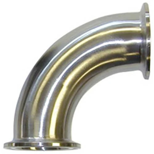 SS 90° Elbow and Clamp End 1-½"