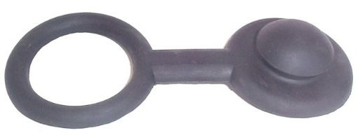 Rubber Hanging Pluggit with Ring