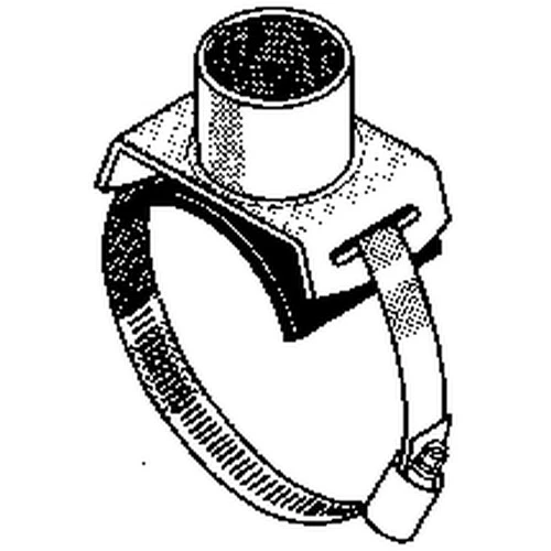Threaded Strap-On Inlet 1/2"