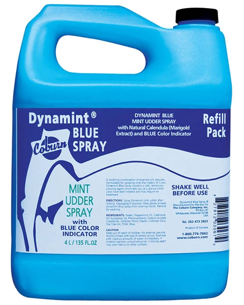 Blue Dynamint 4L Spray Refill