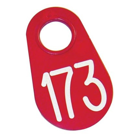 NYLON NECK TAG - NUMBERED