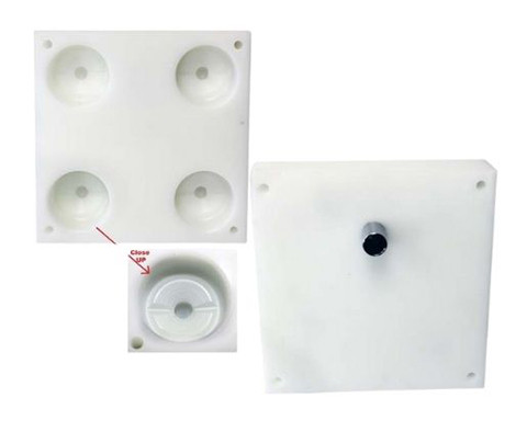 DELRIN BLOCK FOR UNDER CURB CIP