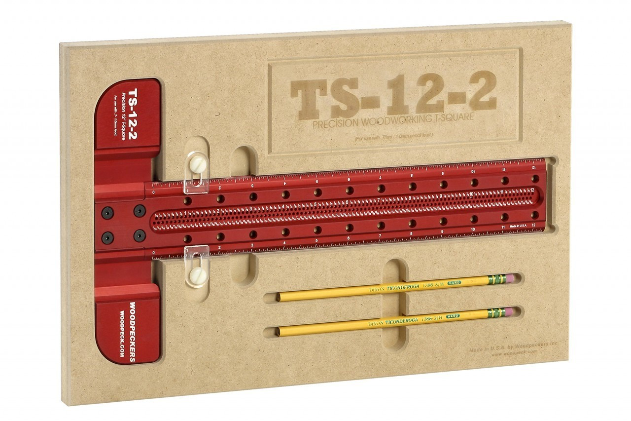 Precision Woodworking T-Square 32-Inch - Woodpeckers TS-32-20