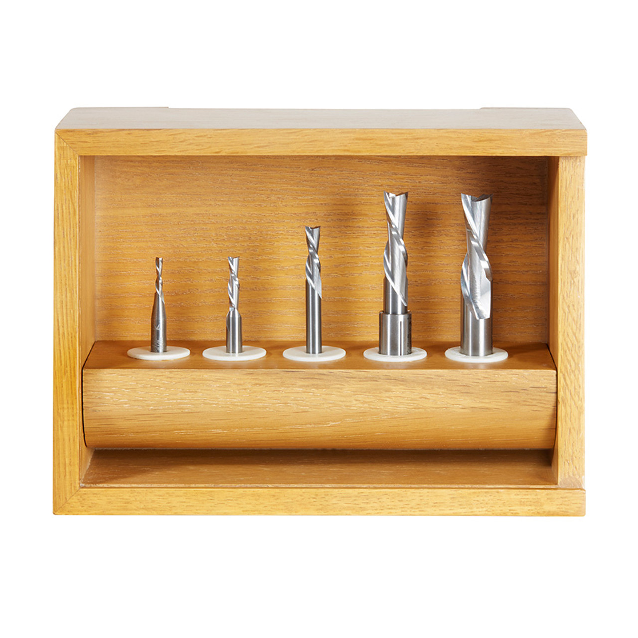 Amana 5Piece DownCut Spiral Router Bit Collection (AMS122)