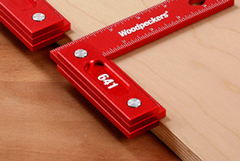 Woodpeckers | Model 641 (6") Precision Woodworking Square (Inch Scale) (641I)