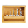 Amana 5-Piece Down-Cut Spiral Router Bit Collection (AMS-122)