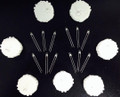 NEW-7 Stepper Motors & 12 Pcs Red Led 12V 3mm Chevrolet GM GMC MR1108, MR1109 X27168 Type NEW-7 Stepper Motors & 12 Pcs Red Led 12V 3mm Chevrolet GM GMC MR1108, MR1109 X27168 Type