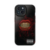 Grunge Lips Design Phone Case