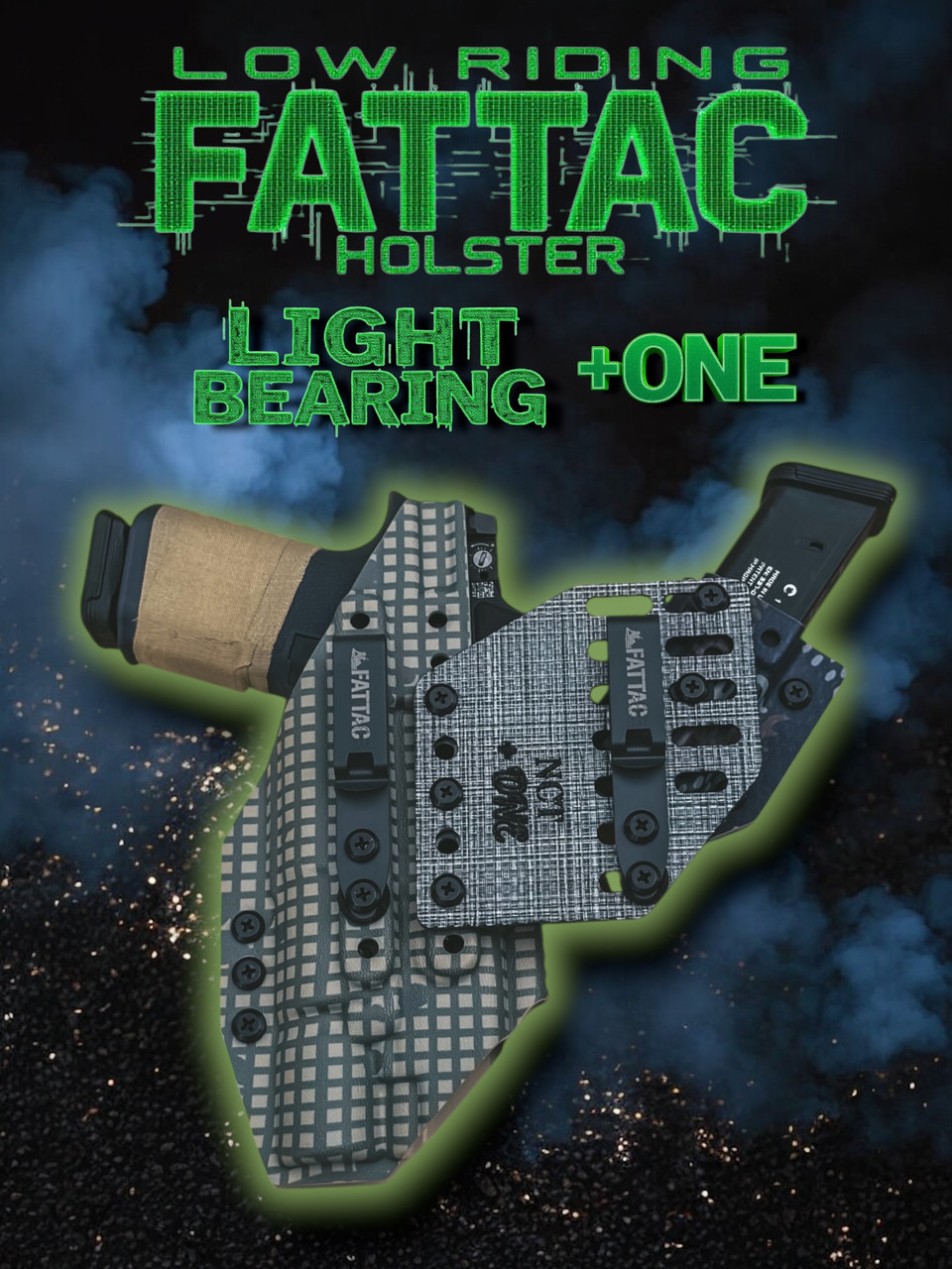 FATTAC +One Appendix Holster Light Bearing