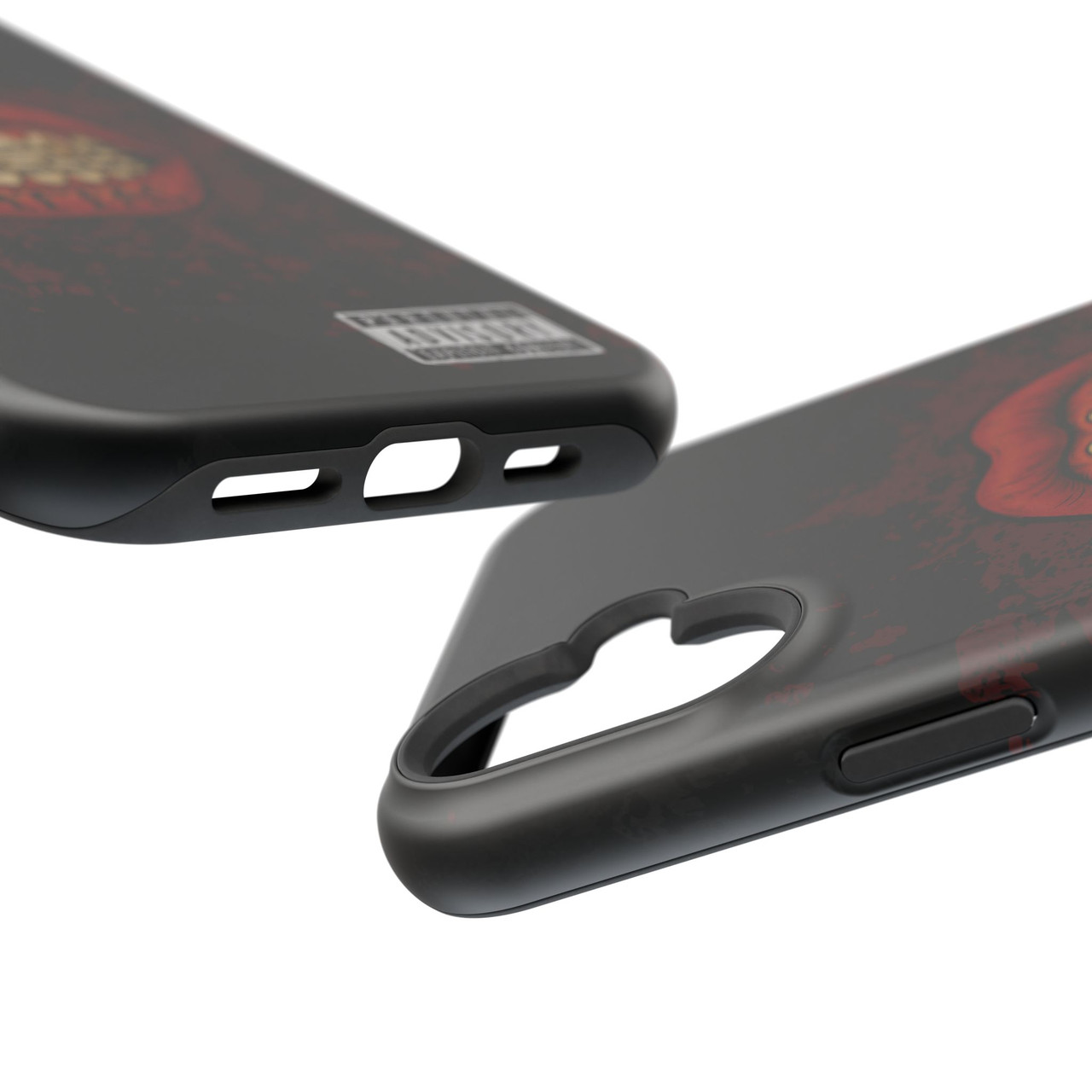 Grunge Lips Design Phone Case