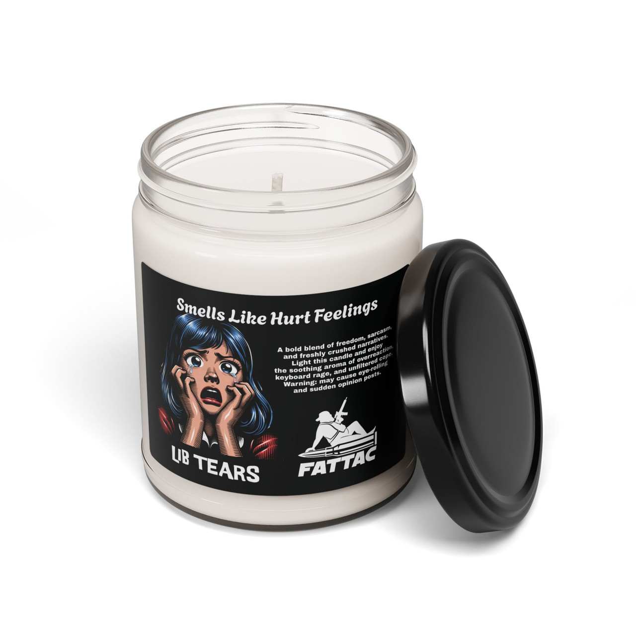 "Smells Like Hurt Feelings" (9oz) | Lib Tears Scented Candle