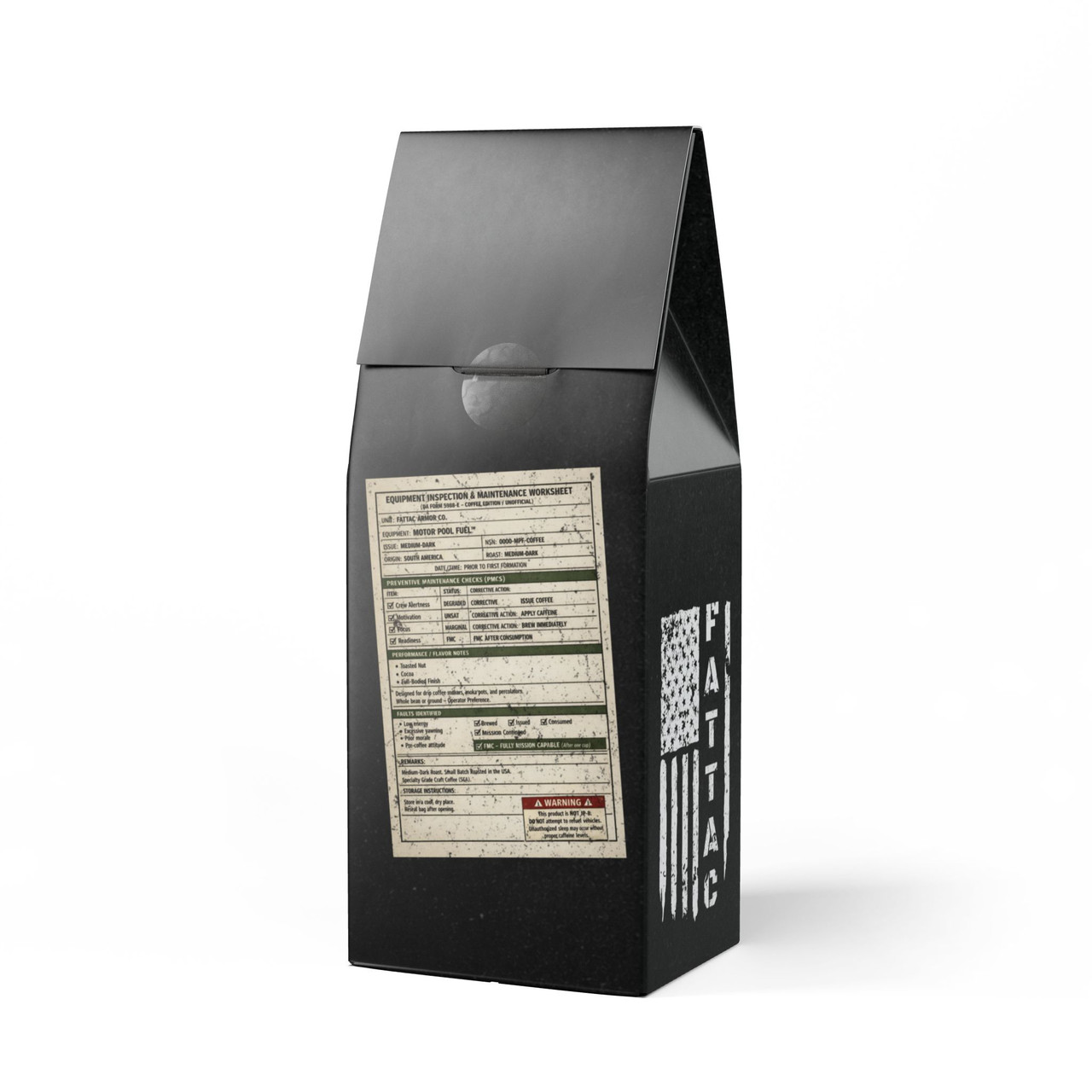 FATTAC Motor Pool Coffee Blend (Medium-Dark Roast)