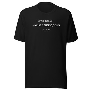 My Pronouns are NCF Unisex t-shirt