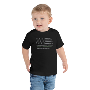 Green Line Toddler Short Sleeve Tee
