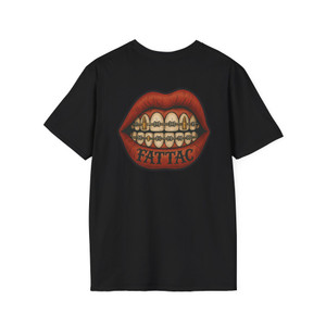 'FATTAC' Braced Lips Streetwear Tee