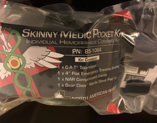 Skinny Medic Pocket Kit | Individual Hemorrhage Control Kit | NAR