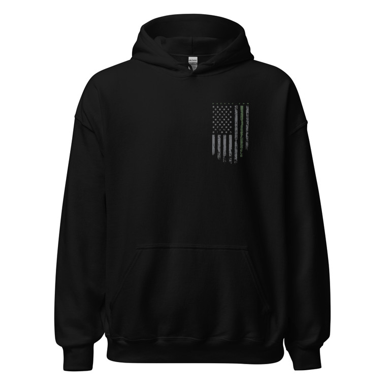 Green Line Unisex Hoodie