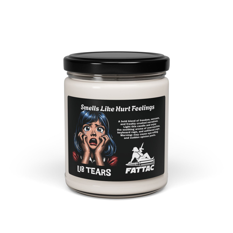"Smells Like Hurt Feelings" (9oz) | Lib Tears Scented Candle