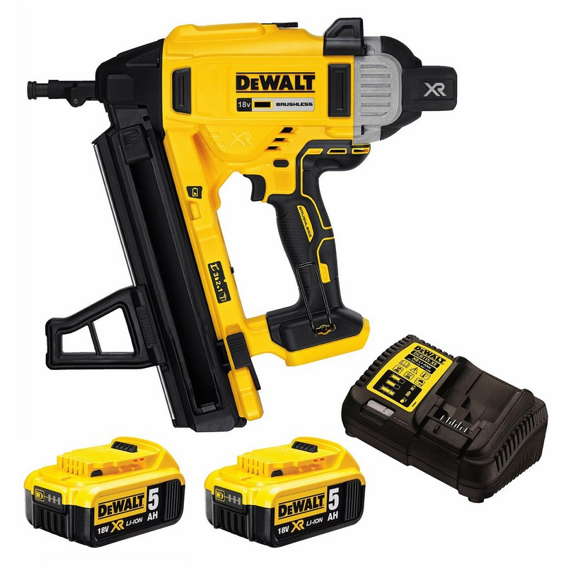 Dewalt DCN890P2-XE 18V Brushless Concrete Nailer Kit (2 x