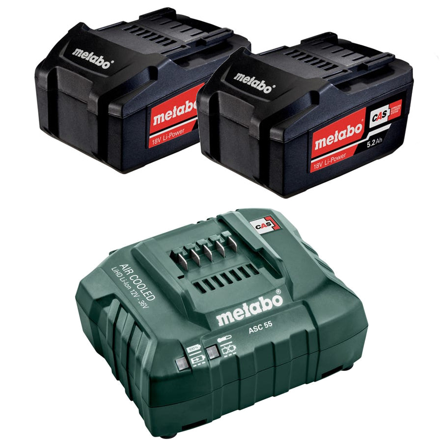 Metabo AU32100521 18V Starter Pack x Batteries - Main Image