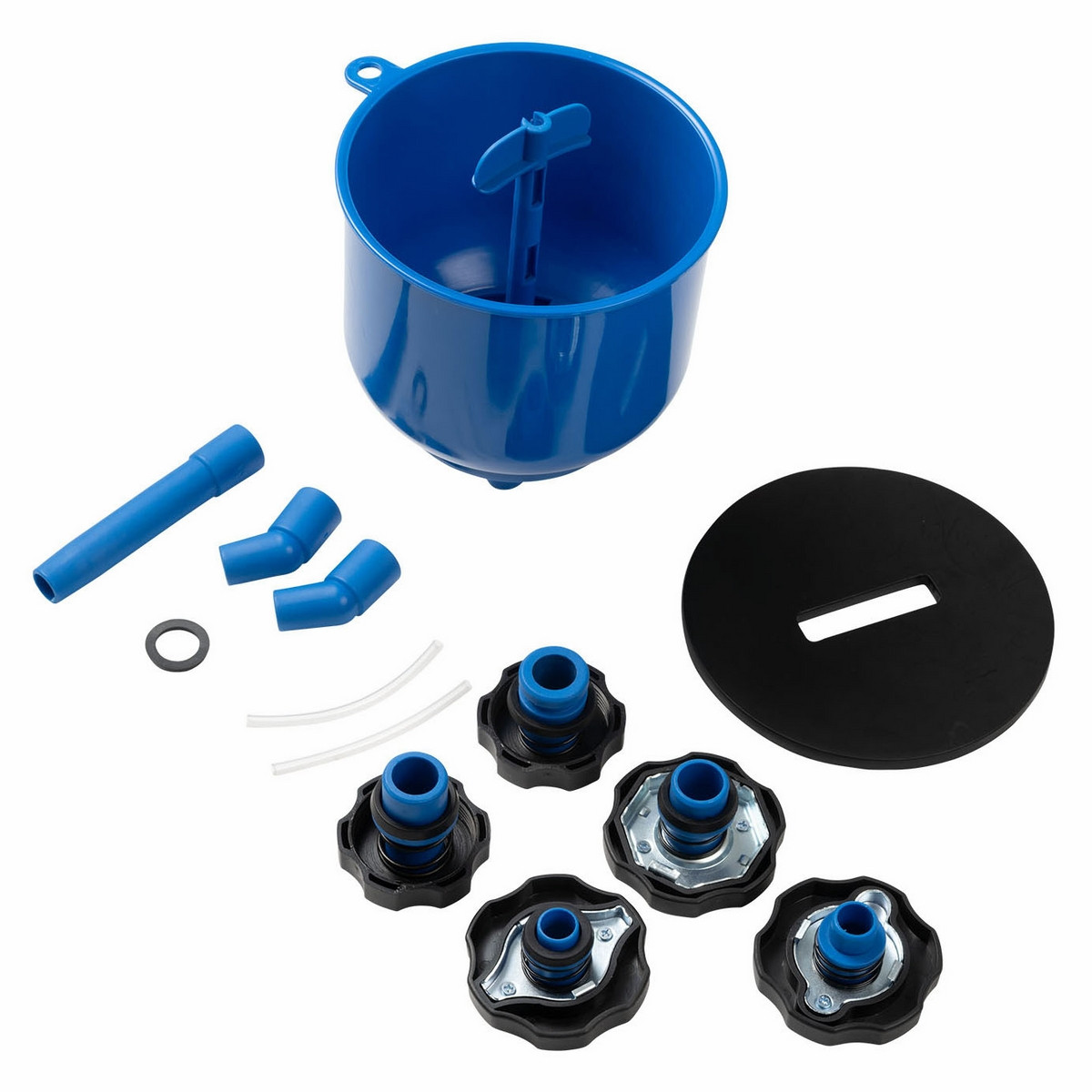 Kincrome K8283 - Coolant Spill Free Funnel Set - 11 Piece - Toolmart
