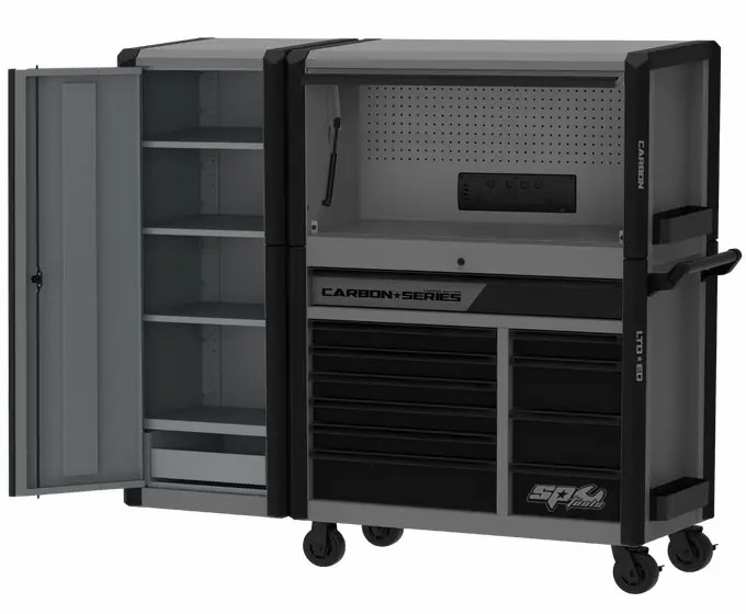 キ*ホ様 40-50S Tool Shop Sporting Goods Coサ SP Tools SP59562X - Power Hutch Tool Kit with Side Cabinet - 278
