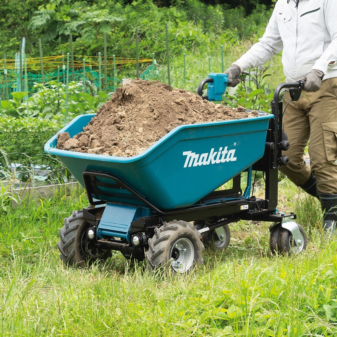 Makita DCU603Z 36V (18Vx2) Brushless Wheelbarrow 200L (Tool Only