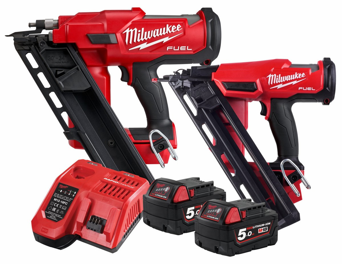 Milwaukee M18FPP2FN-502B 18V Brushless Piece Framing/Finish