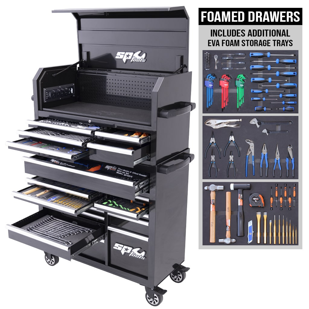 SP Tools SP50557X - Tool Kit - Sumo Series Power Hutch - 548 Piece