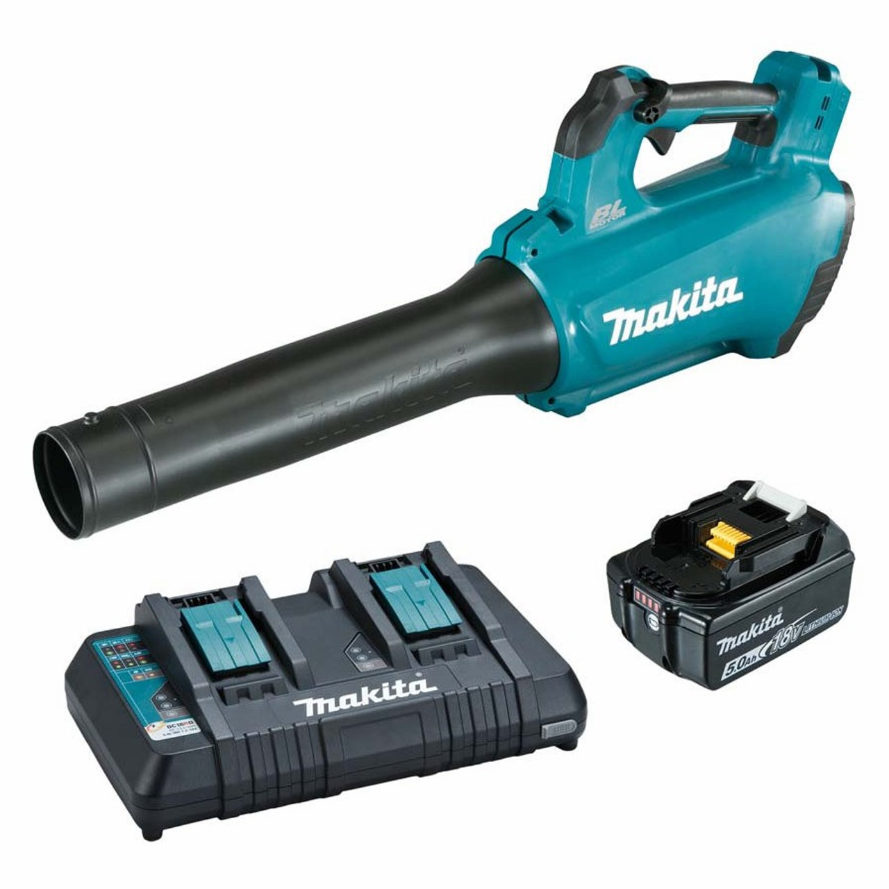 Makita DUB184PT – 18V Brushless Blower Kit (1 x 5.0Ah) Makita Australia