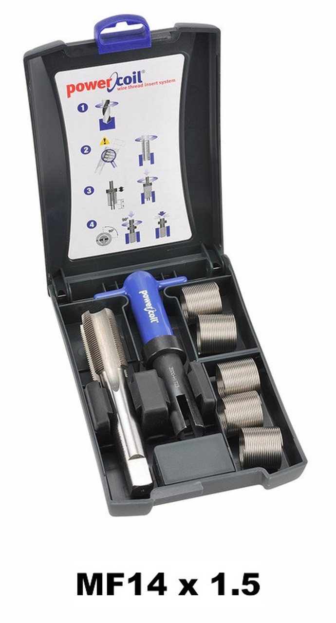 Powercoil 3521-14.00K - Thread Repair Kit MF14 x 1.5 Powercoil Australia