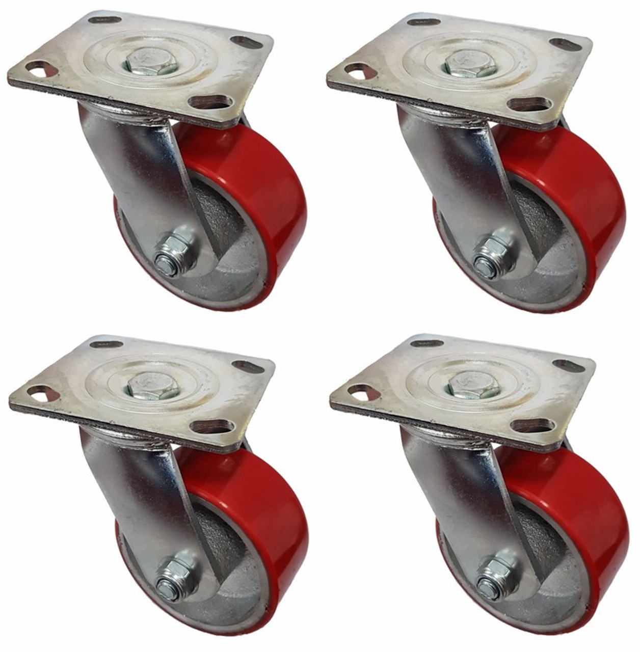 Beach BSBCAST4S - Caster Set - 4 Piece Swivel Beach Australia
