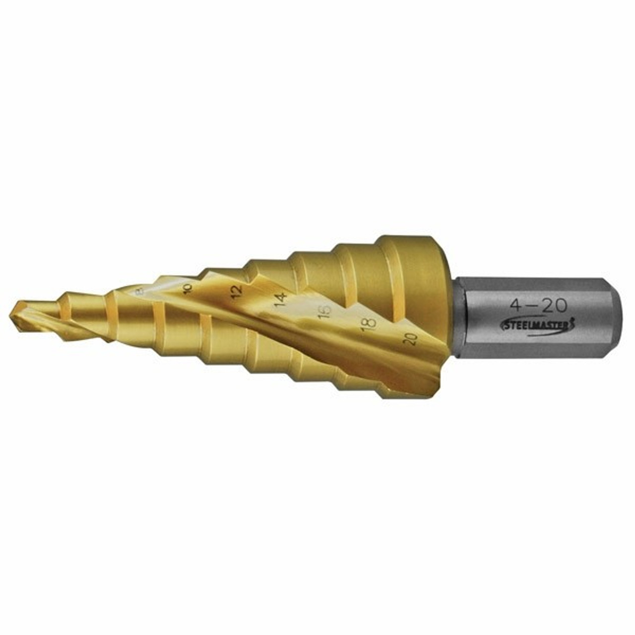 Holemaker SD5-25MM - Spiral Flute Step Drill 5-25mm 11 Step Holemaker Australia