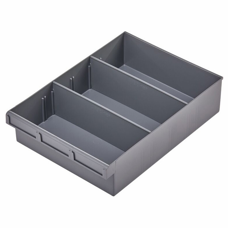Fischer F1H-231 - Spare Parts Tray with Removable Dividers - Grey - 300x100x400mm