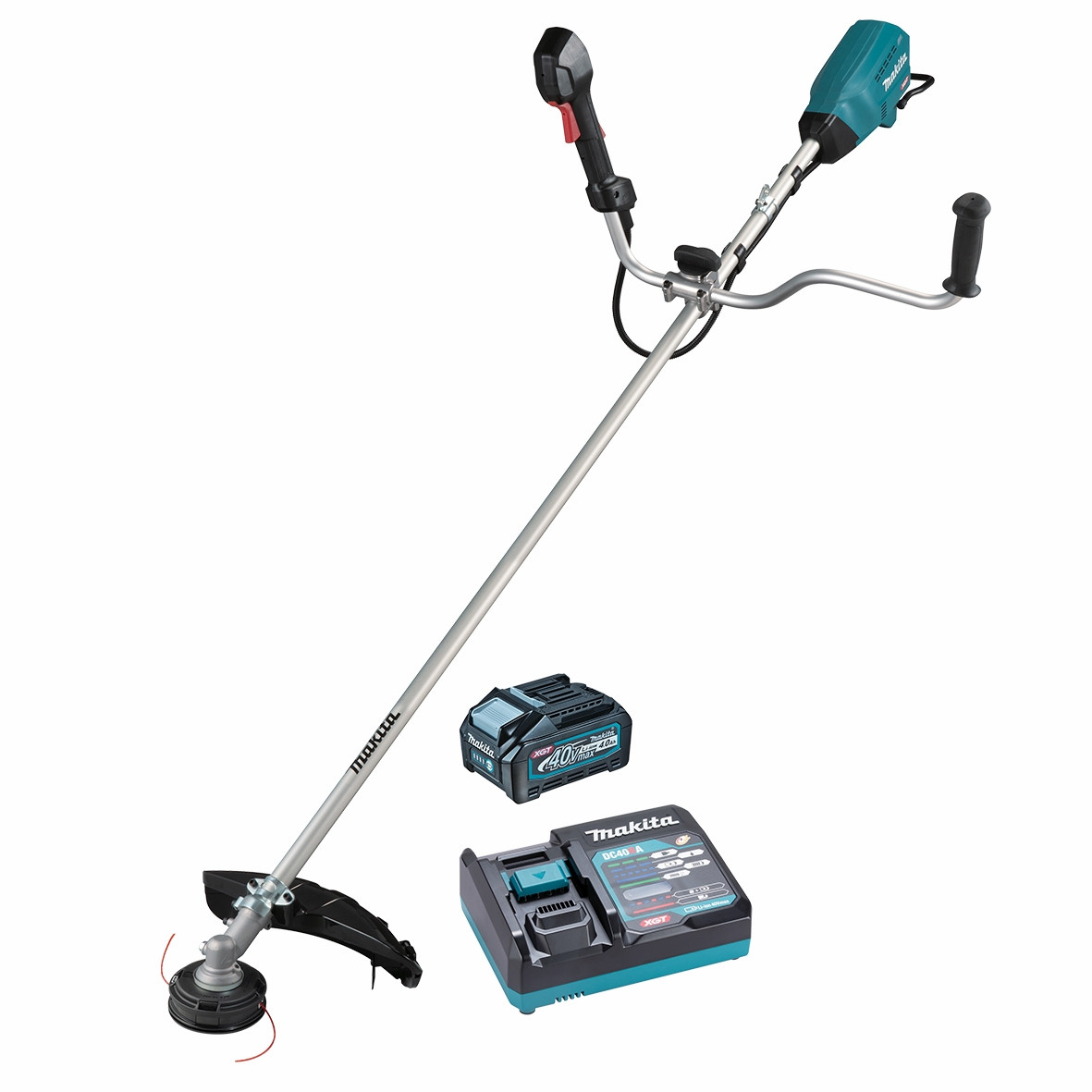 Makita UR016GM102 - 40V Max Brushless U-Handle Brushcutter Kit (1 x 4.0Ah)