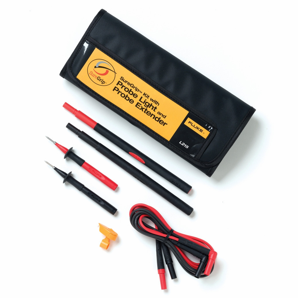 Fluke L215 - SureGrip Kit with Probe Light and Probe Extenders