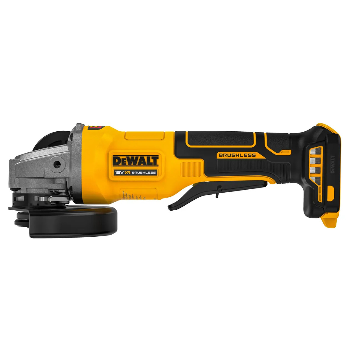 Dewalt DCG408N-XJ - 18V XR Brushless 125mm Paddle Switch Angle Grinder (Tool Only)