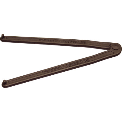 T&E C482 - Adjustable Face Pin Wrench - 5/32" (4mm) x 8"
