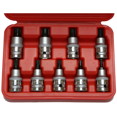 T&E 5077 - Ribe 1/2" Drive Sockets - 9 Piece