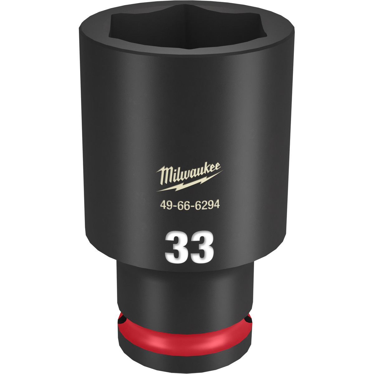 Milwaukee 49666294 - SHOCKWAVE 1/2" Drive 33mm Deep 6-Point Impact Socket