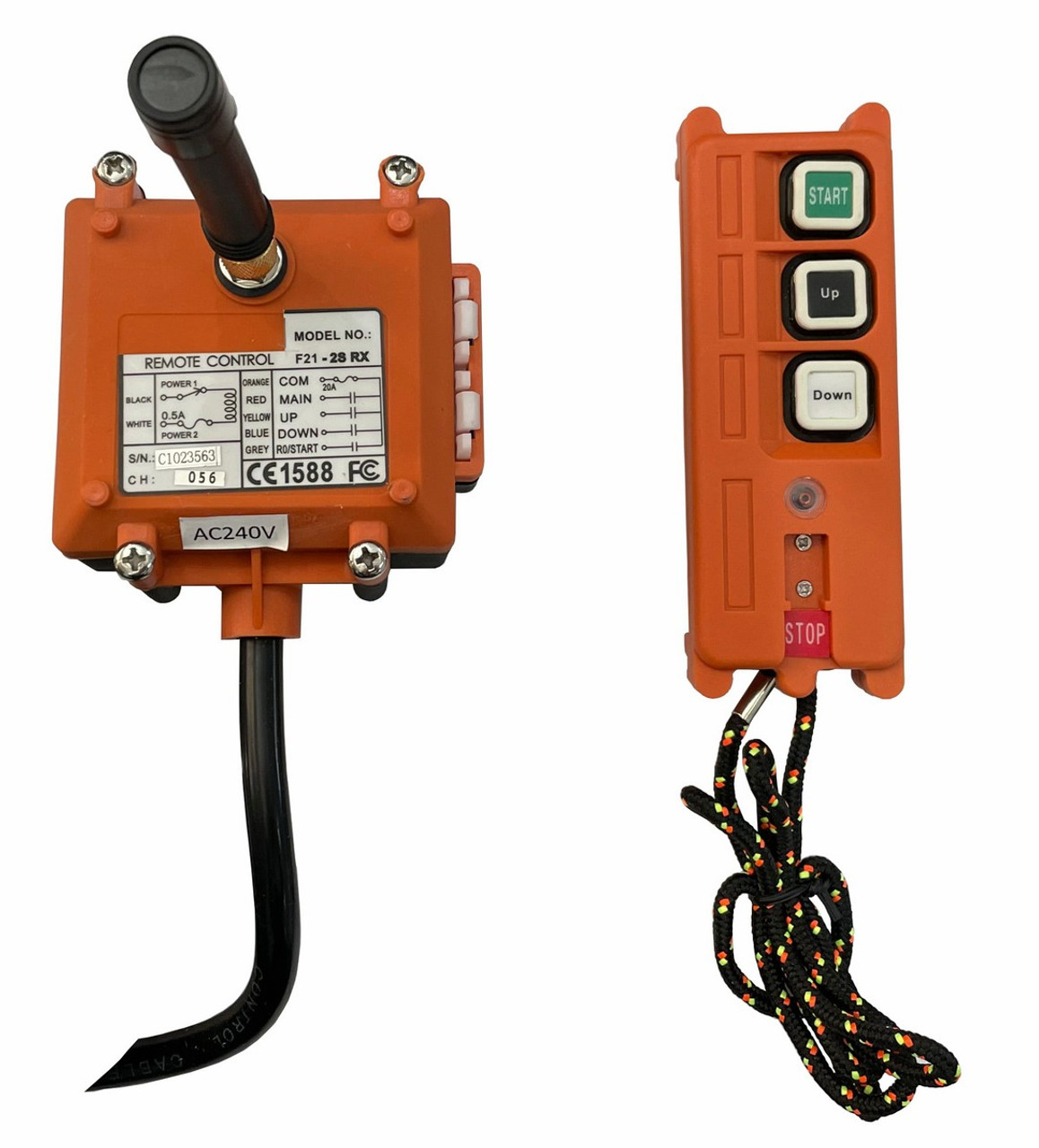 Toho TECH-RP – Remote Pendant – Suit Electric Chain Hoist Toho Australia