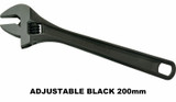 Sidchrome SCMT25207 - Wrench Adjustable Black 200mm Sidchrome SCMT25207 - Wrench Adjustable Black 200mm