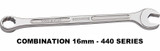 Sidchrome SCMT22316-440 - Spanner Combination 16mm - 440 Series