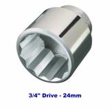 Kincrome KC131C - Socket 3/4" Drive 24mm
