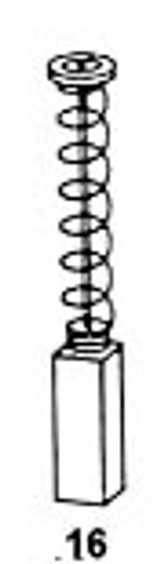 Asein 0157 - Carbon Brush Set Bosch 2604321913