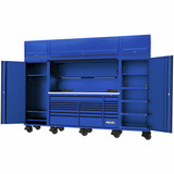 SP Tools SP44895BL - 128" USA Sumo Series Complete Workstation - Blue/Black