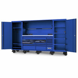 SP Tools SP50855BL - 128" USA Sumo Series Complete Workstation Tool Kit - 1017 Piece - Blue/Black