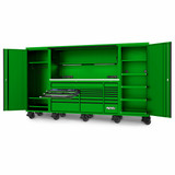 SP Tools SP50855G - 128" USA Sumo Series Complete Workstation Tool Kit - 1017 Piece - Green/Black