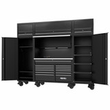 SP Tools SP44795 - 114" USA Sumo Series Complete Workstation - Black/Chrome