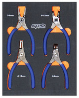 SP Tools SP32934 - Circlip Plier Set - 4 Piece 0.9mm Tips
